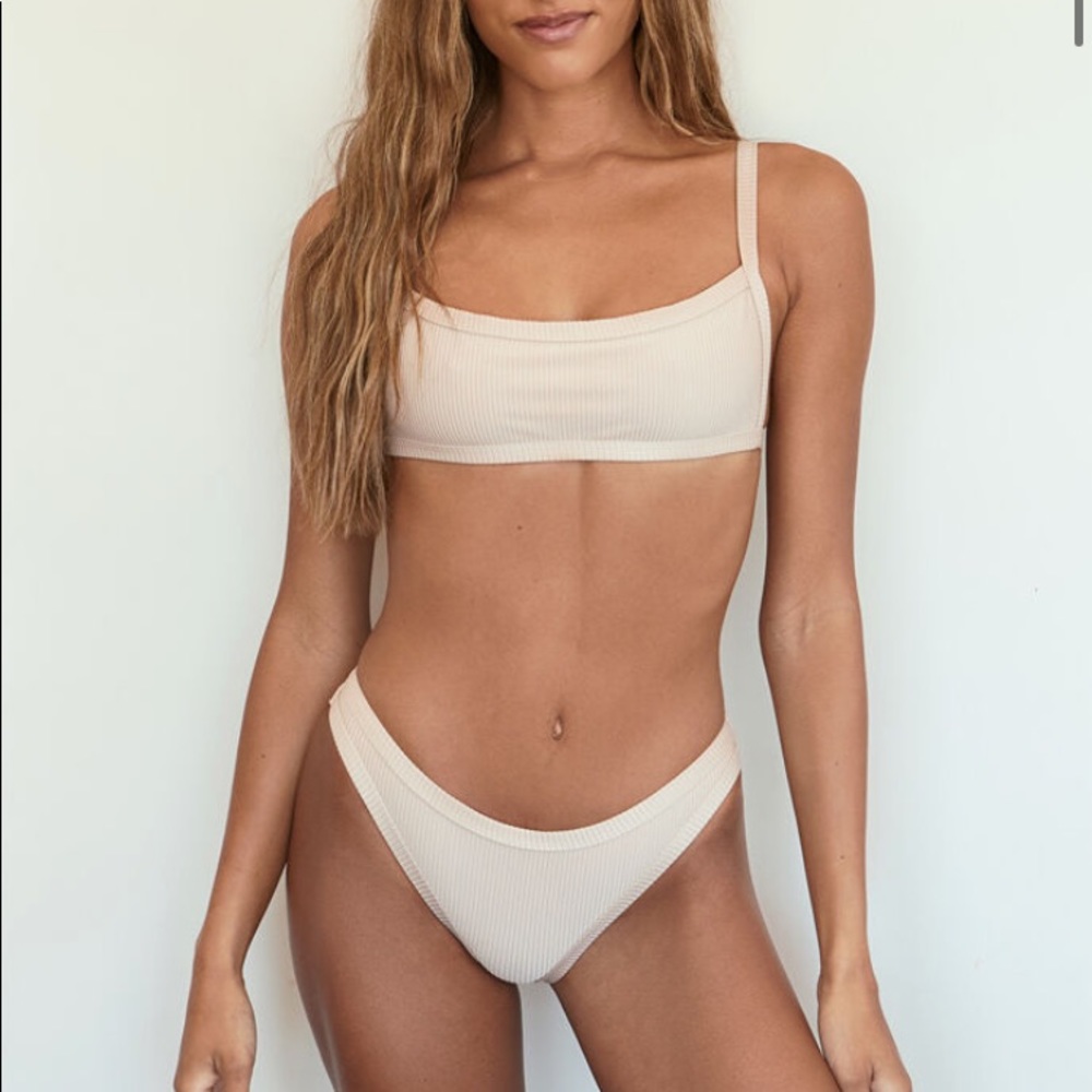 NWOT pacsun nude bikini set